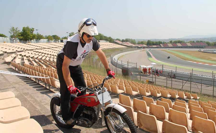 La Bultaco Sherpa T, protagonista al Circuit de Barcelona-Catalunya 