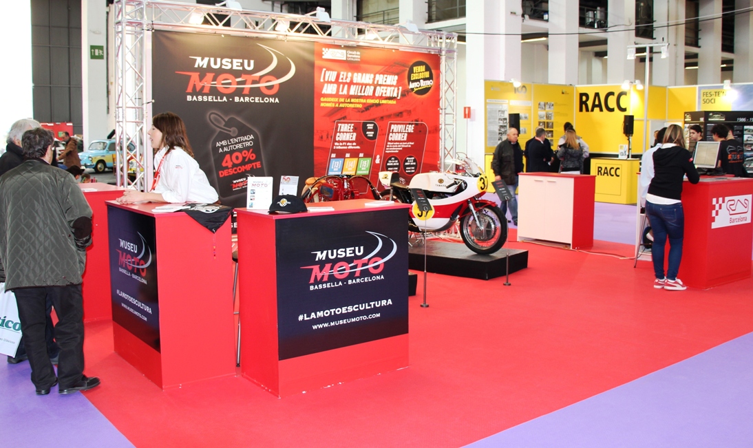 El Museu Moto a Autoretro Barcelona 