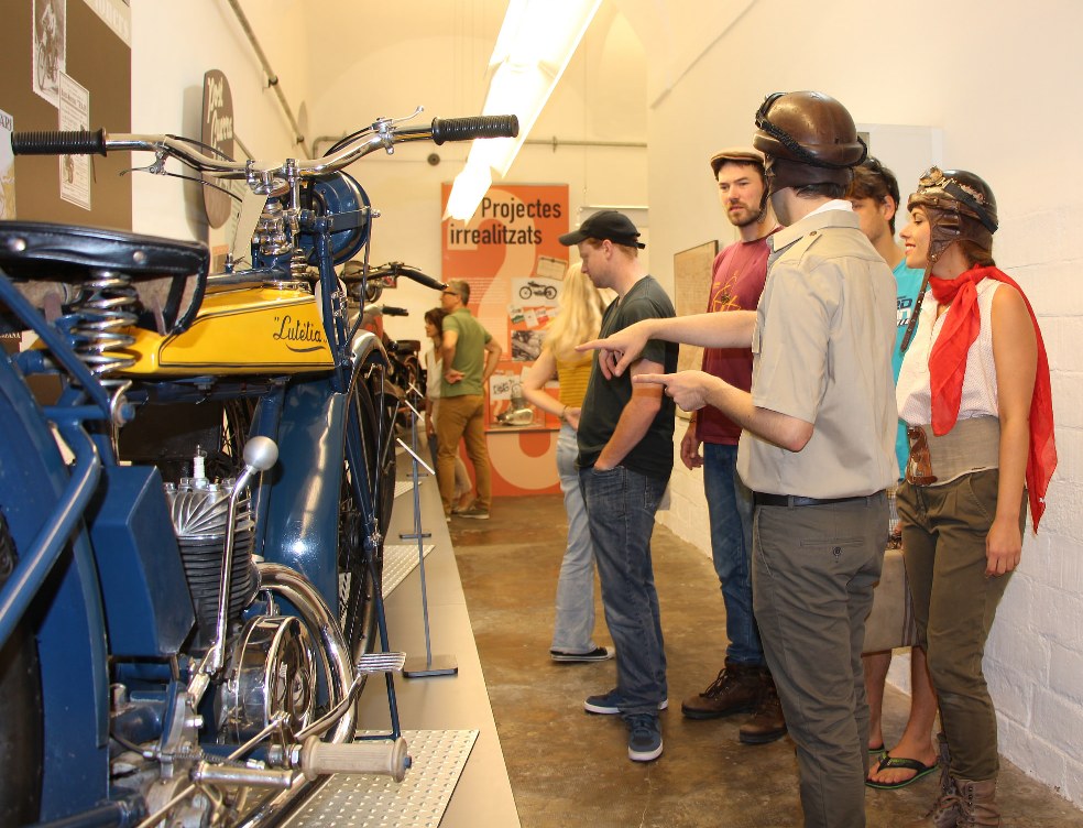 Tots els dimarts i dijous visites guiades al Museu Moto Barcelona 