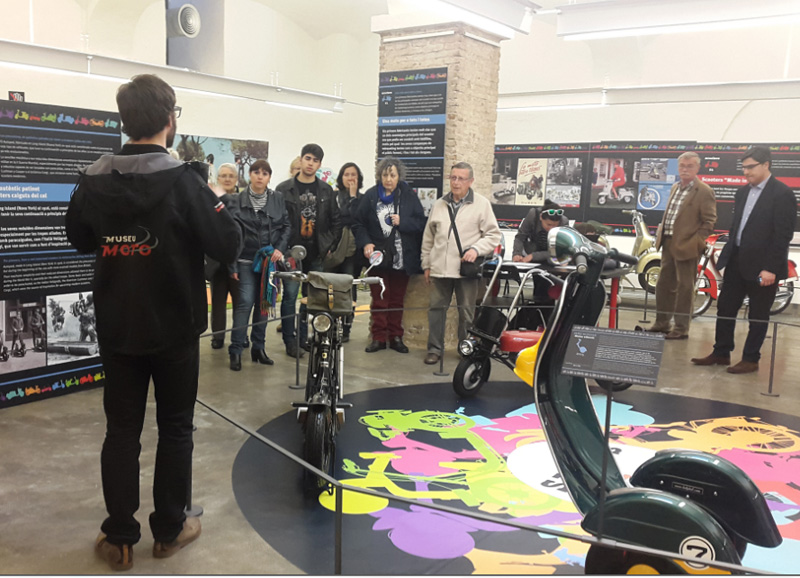 AQUEST ESTIU VISITES GUIADES AL MUSEU MOTO BARCELONA 