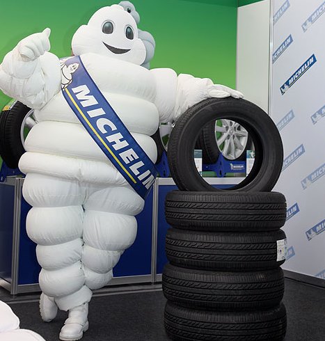 L'entrenyable Bibendum de Michelin al Museu Moto 