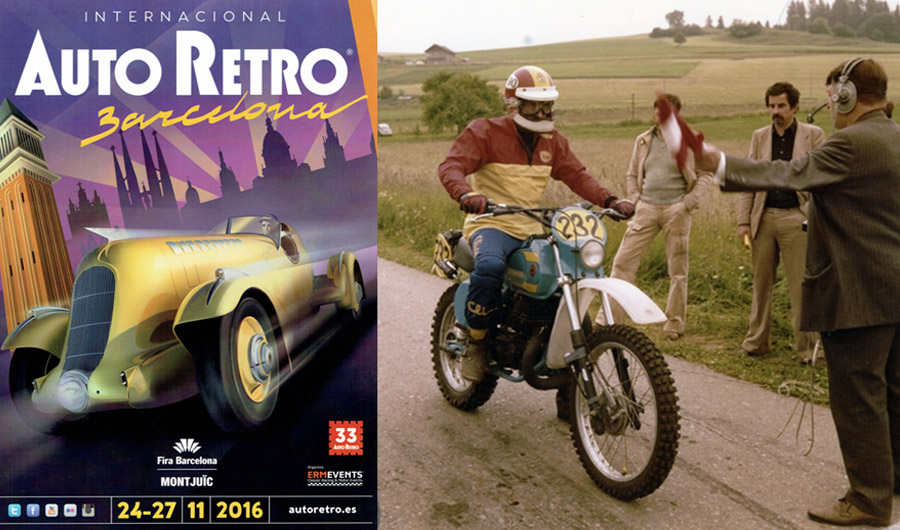 Les clàssiques d'enduro, protagonistes a Autoretro Barcelona 