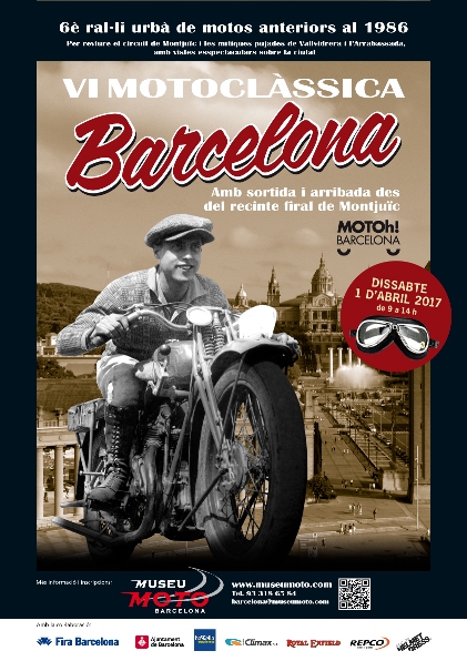 En marxa la VI edició de la Motoclàssica Barcelona 