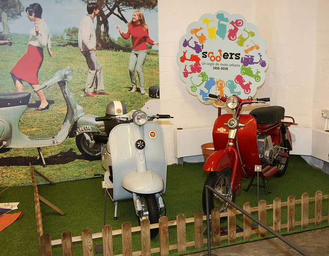 Última oportunitat per visitar l’exposició dedicada als scooters 