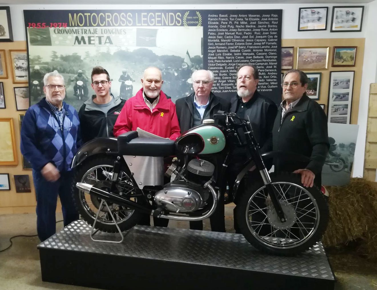 Presentada la Derbi Rèplica motocròs Campiona d'Espanya 1959/60 