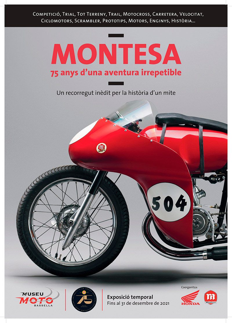 Prorrogada l'exposició del 75 aniversari Montesa 