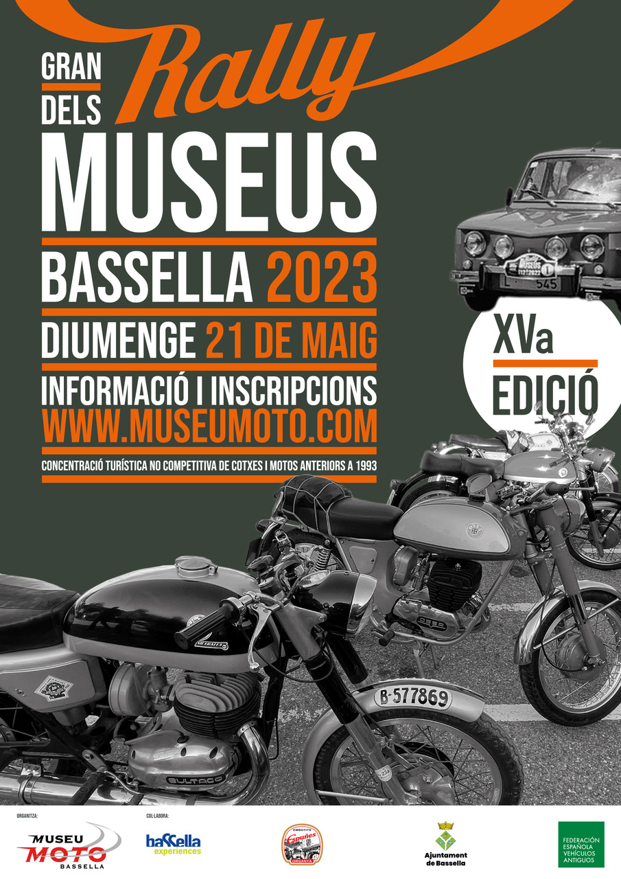Data confirmada pel Rally dels Museus 2023: diumenge 21  
