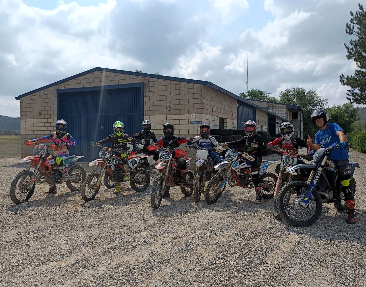 Cursos d'estiu d'enduro i motocròs per a joves pilots 
